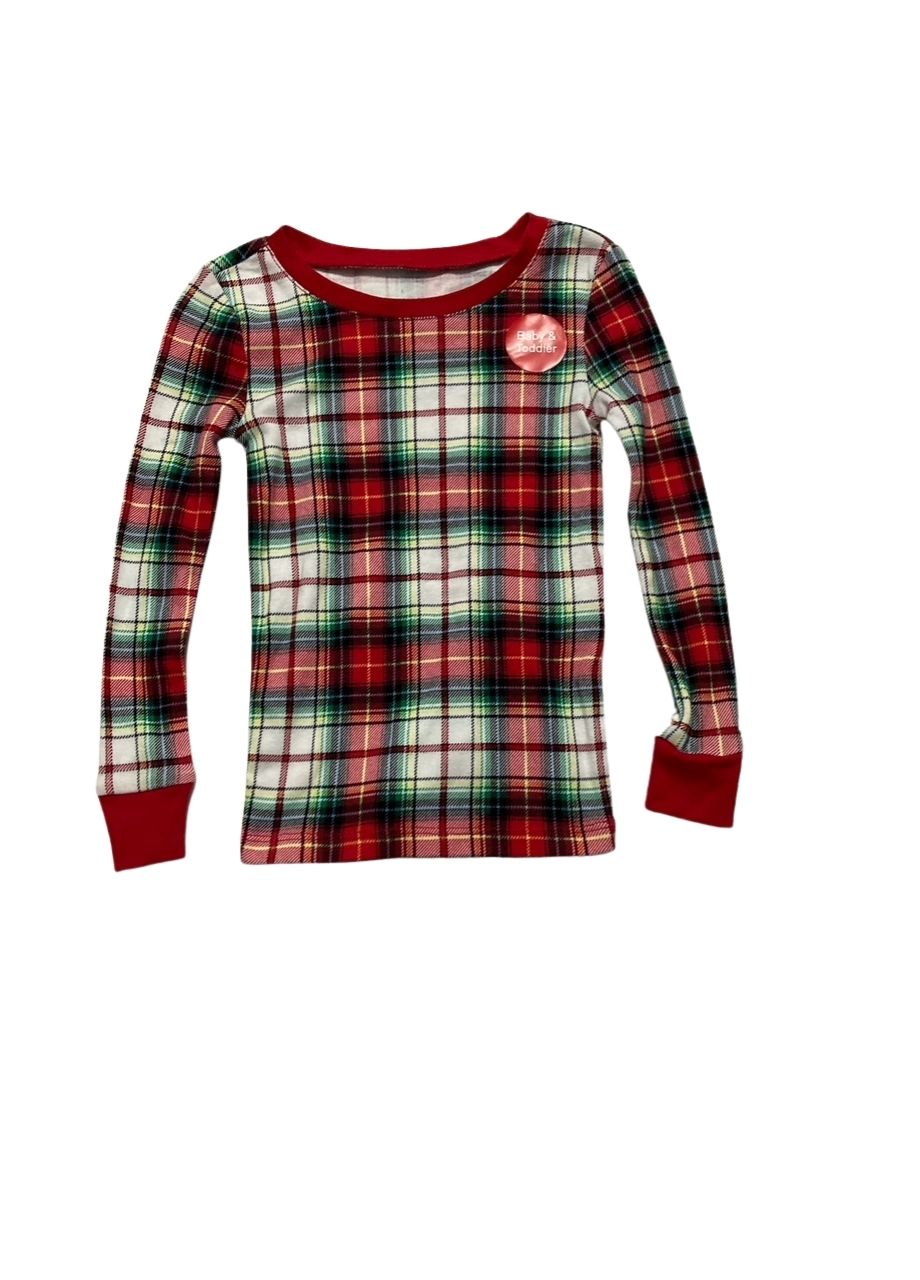 HOLIDAY LANE holiday pajama top WINTERTON 4T