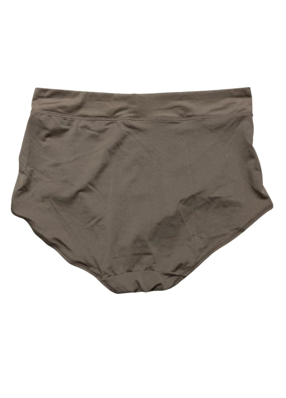 WARNER'S No Pinching No Problems Hi Cut Brief Panty MINK L