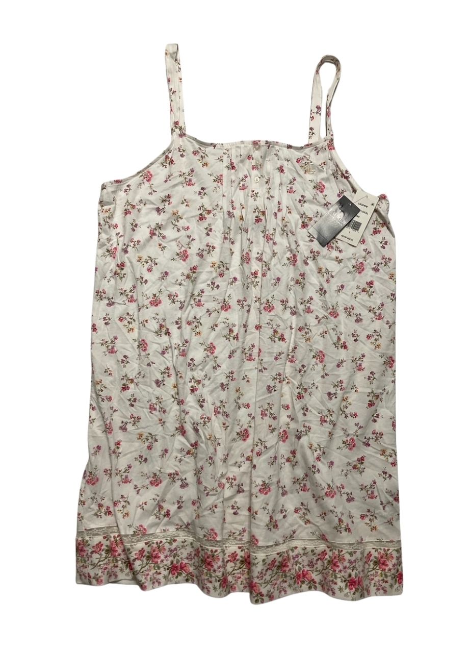 LAUREN RALPH LAUREN Straps blouse IVORY FLORAL L