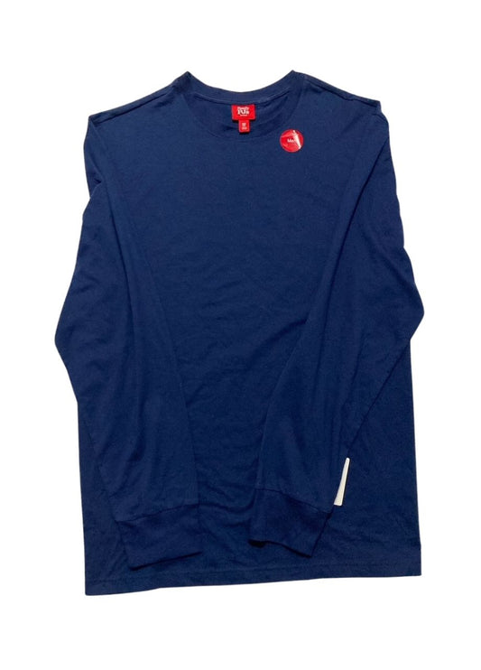 FAMILY PJ long sleeve Pajama top Men BLUE XLT