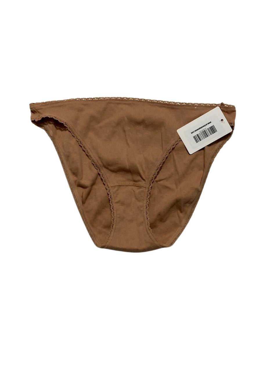 CHARTER CLUB Everyday Cotton Bikini Underwear TAWNY L