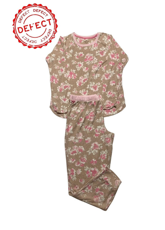 CUDDL DUDS Long pajama set COFFE L