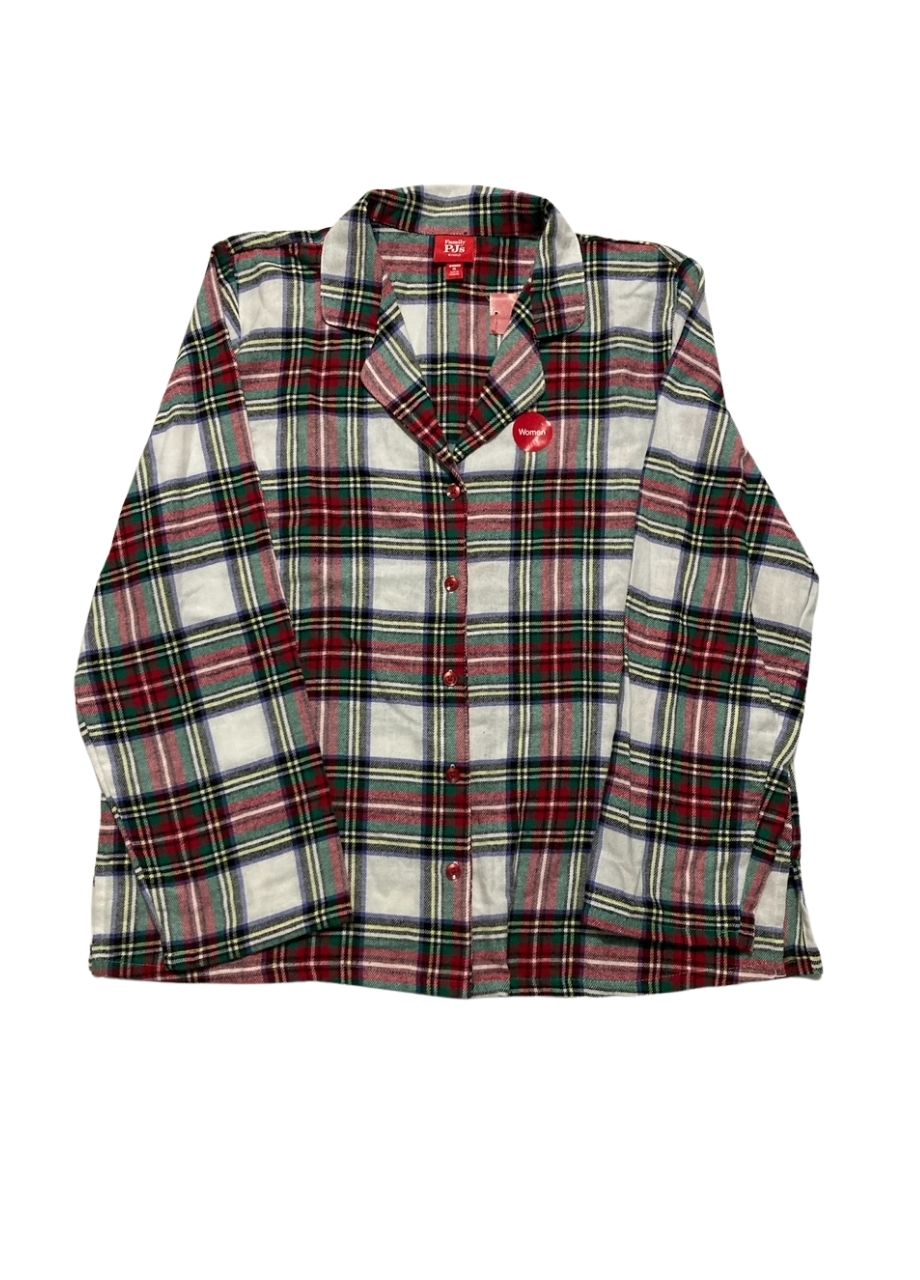 FAMILY PJS Stewart Cotton Plaid Pajamas Set MULTICOLOR XL