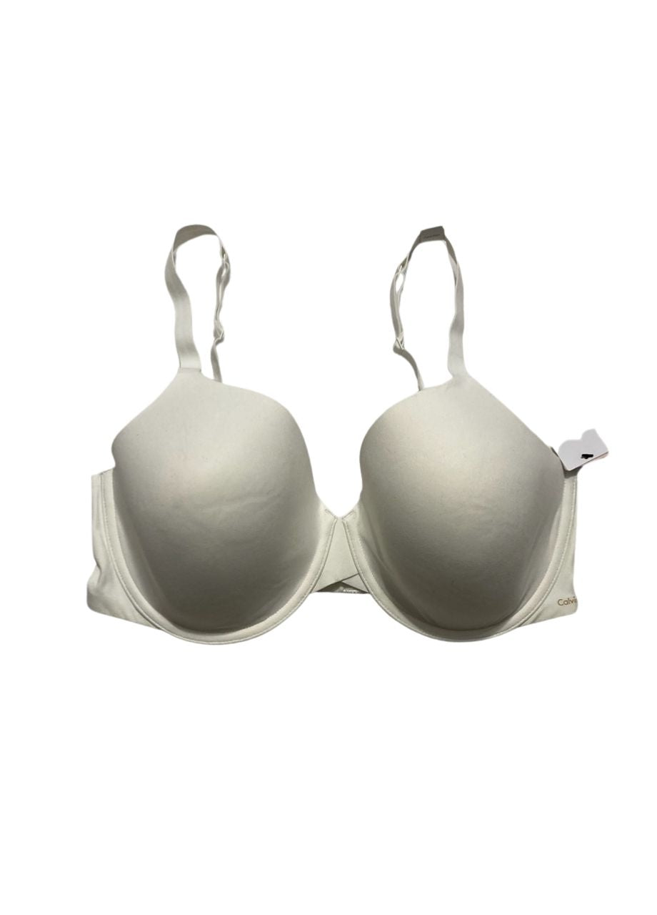 NWD CALVIN KLEIN Perfectly Fit Modern T-Shirt Bra WHITE 38DD