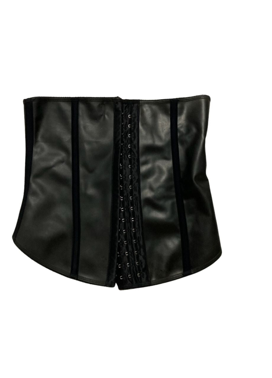 NWD LEONISA Extra Firm Control Latex Faja Waist Trainer BLACK M