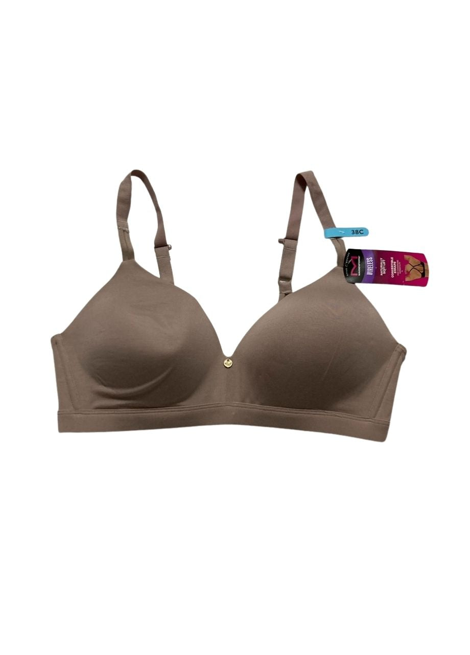MAIDENFORM Everyday Luxe T-Shirt Wireless Bra EVENING BLUSH 38C