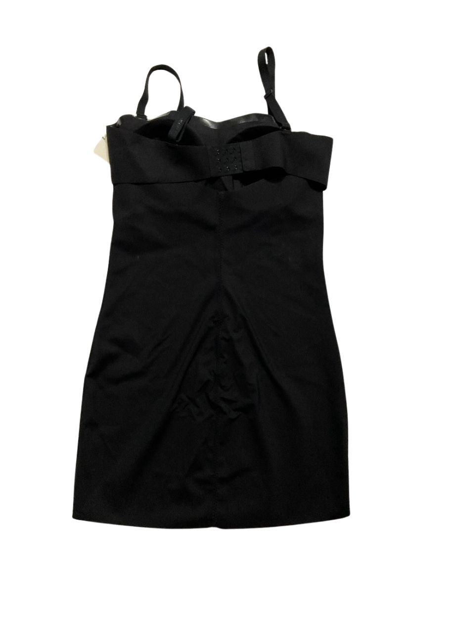 CALVIN KLEIN Shapewear Stay-Put Compression Sculpting Stretch Slip BLACK XL