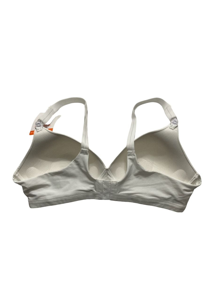 WARNER'S Play It Cool Wire-Free Contour Bra WHITE 38B