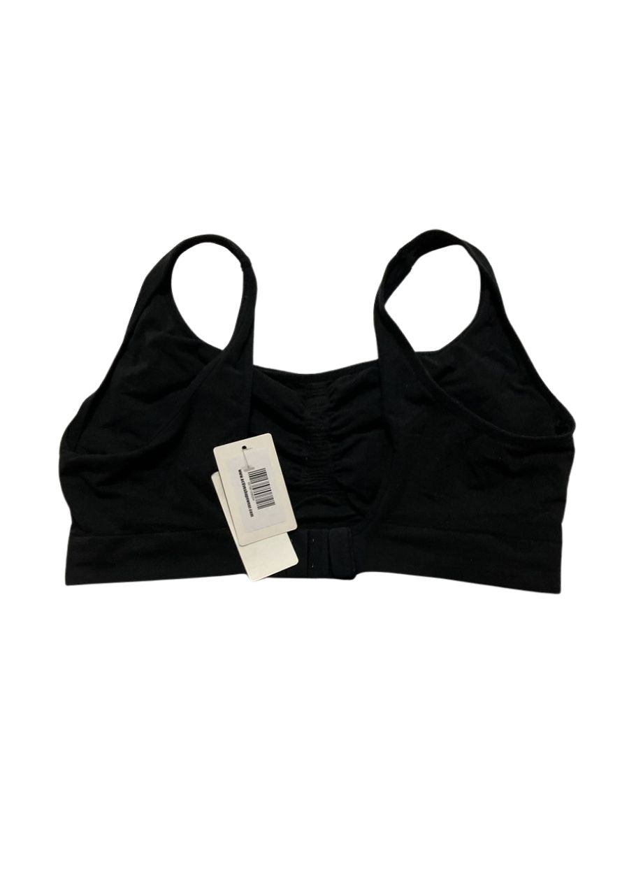 NWD WACOAL Feeling Flexible Seamless Full Busted Bralette BLACK 2XL