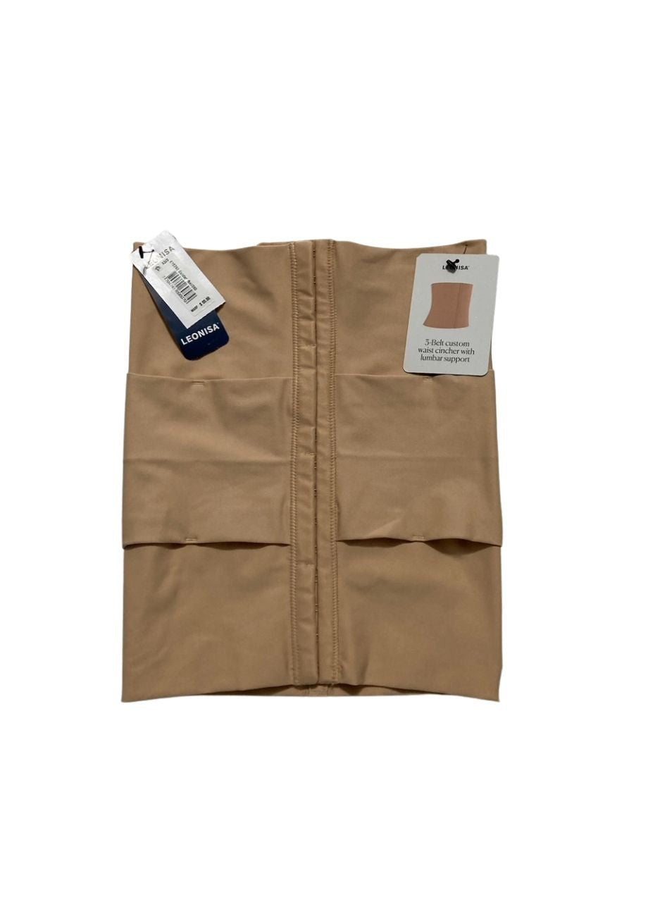 LEONISA Custom waist chincer with lumbar support BEIGE S