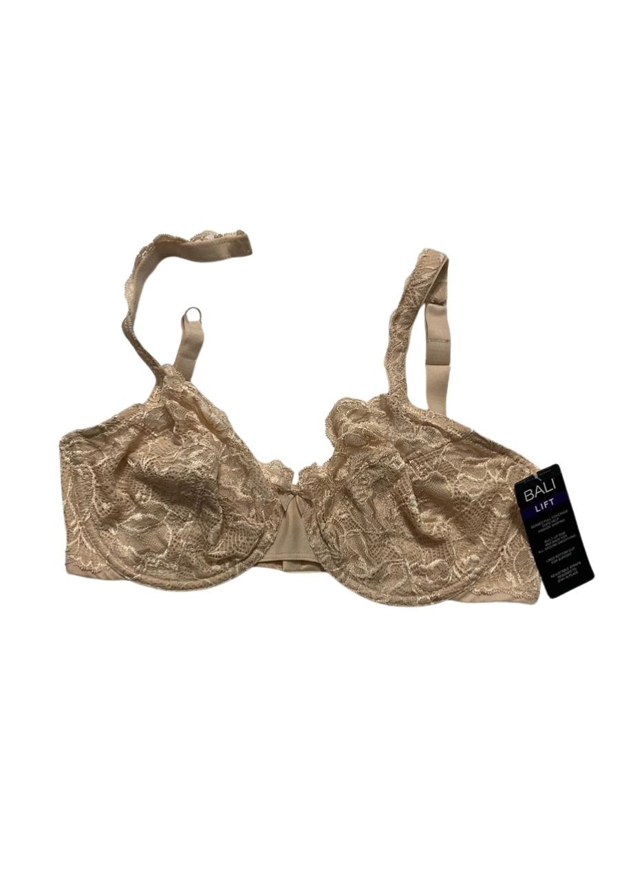 NWD BALI Underwire Lace Bra, Lace Desire Sexy Plunging EVENING BLUSH 38D