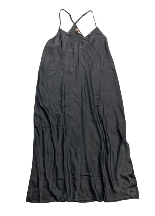 STATE OF DAY Crepe De Chine Chemise GREY S