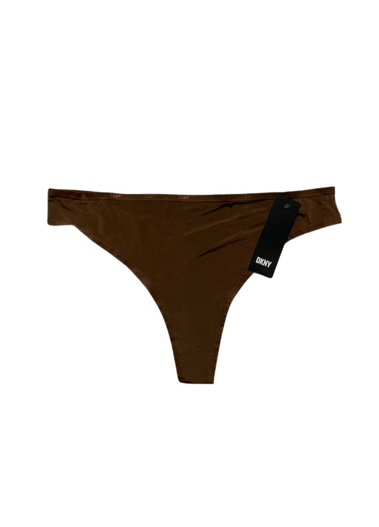 DKNY Top micro thong BROWN XL