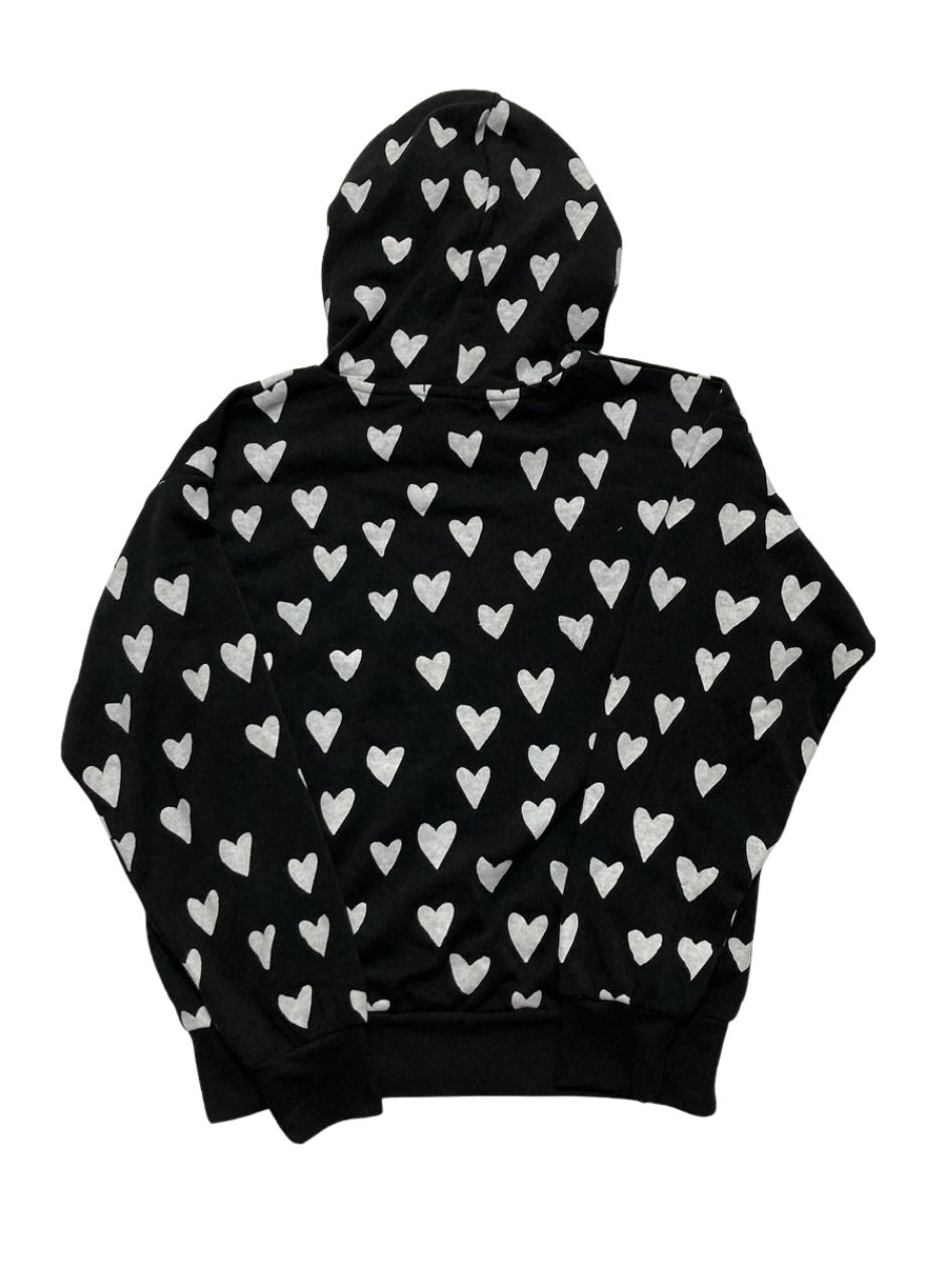 AQUA Fleece Lounge Hoodie BLACK S
