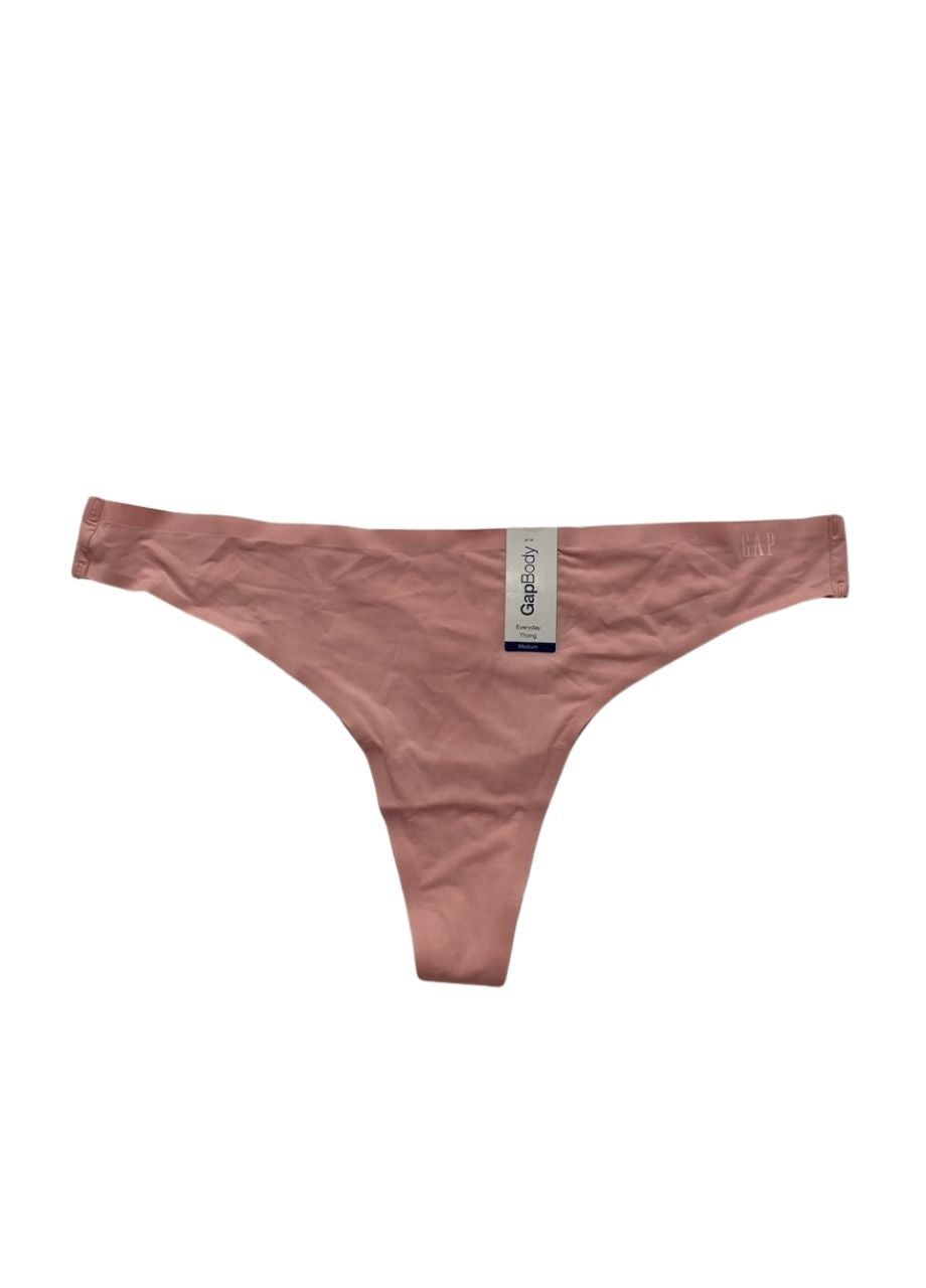 GAPBODY Everyday Essentials Laser Bonded Thong Underwear CORAL BLUSH