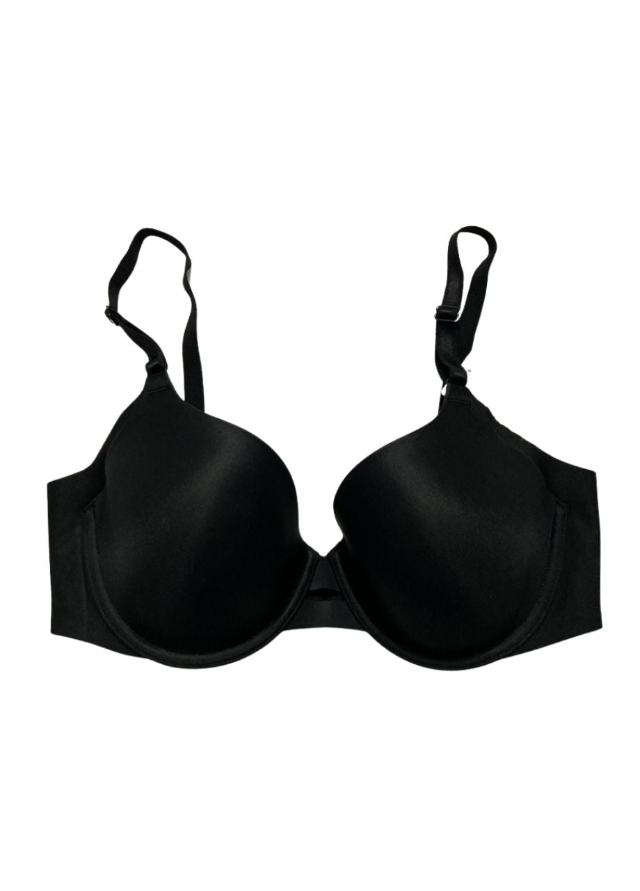 WARNER'S No Side Effects Full-Coverage Underwire Bra BLACK 34C