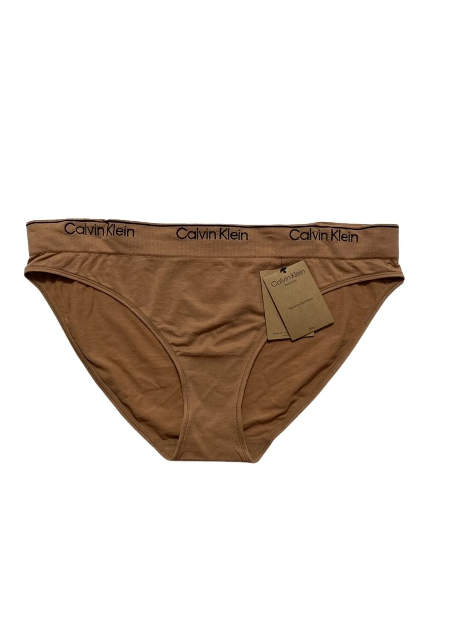 CALVIN KLEIN underwear Modern Cotton Naturals Bikini SANDALWOOD XL