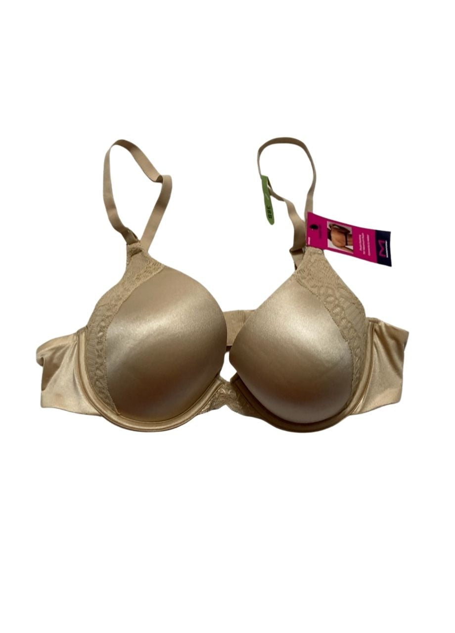 MAIDENFORM Natural Boost Demi Push-Up T-Shirt Bra LATTE LIFT 38B