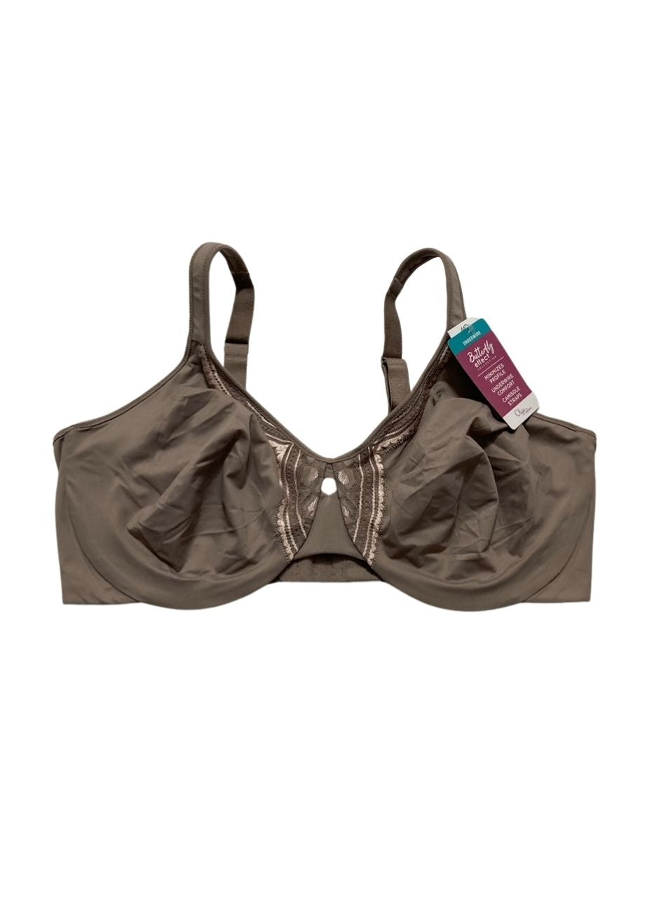 OLGA Butterfly Effect Minimizer Bra MINK 44D