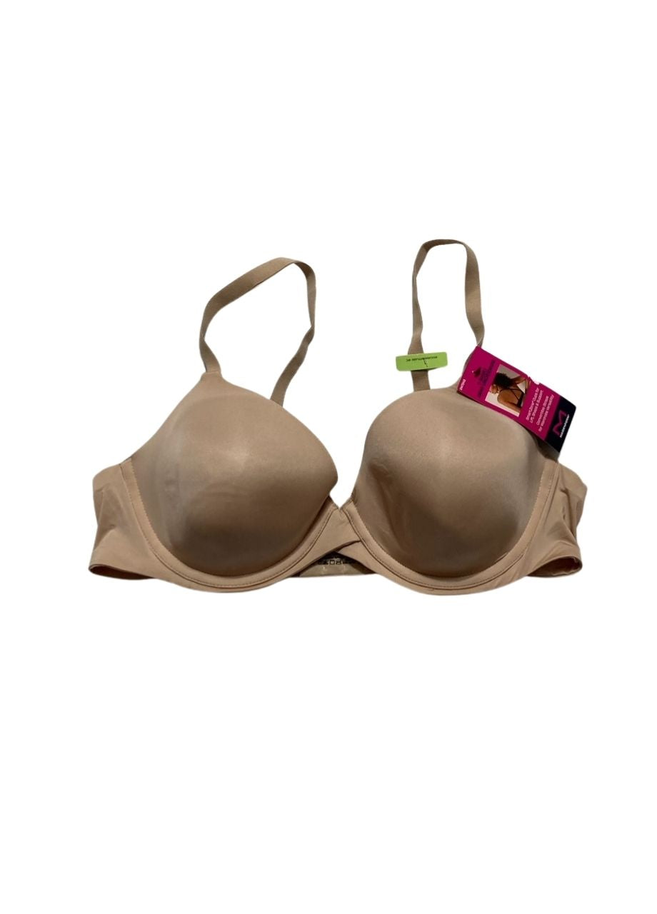 MAIDENFORM Demi Underwire Bra, One Fab Fit Lightly Padded PARIS NUDE 38B
