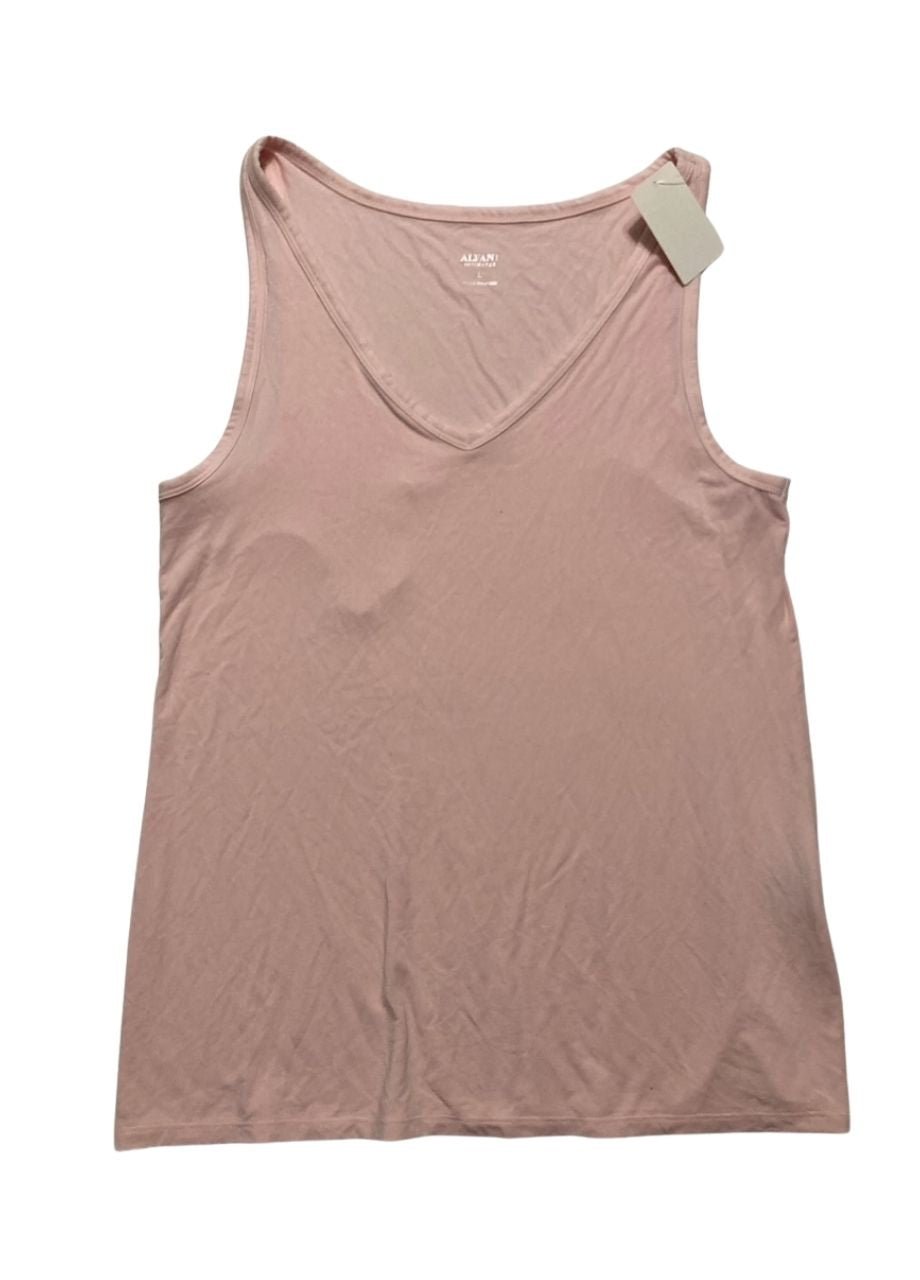 ALFANI Short sleeve pajama top PINK L