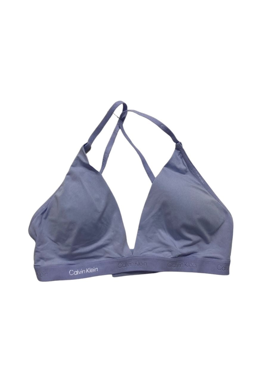 CALVIN KLEIN Form to Body Lightly Lined Bralette BLUE XS