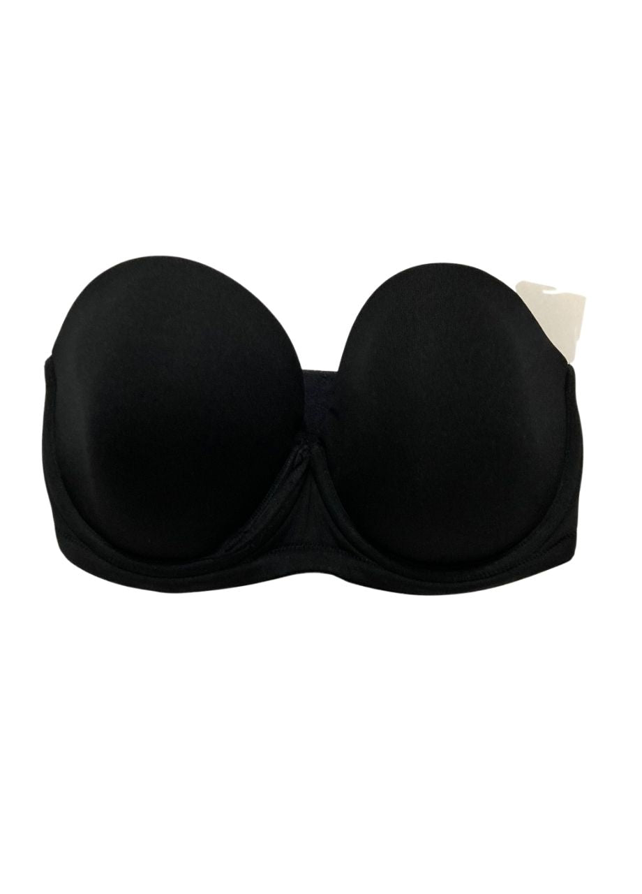 NWD WACOAL Red Carpet Lightly Full Coverage Underwire Strapless BLACK 32DDD