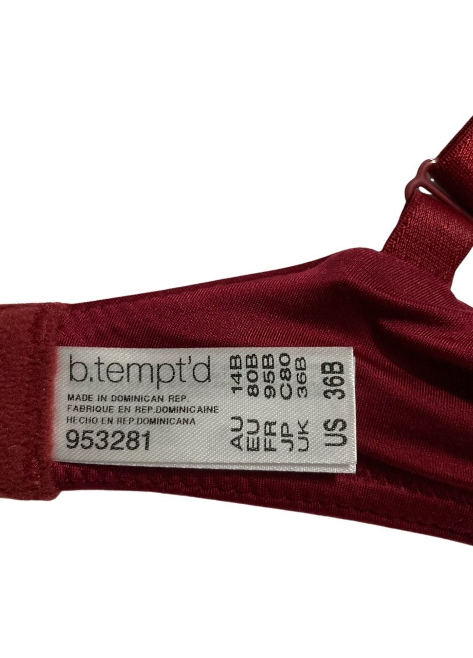 B.TEMPT´D Future Foundation Convertible T-Shirt Bra RED 36B