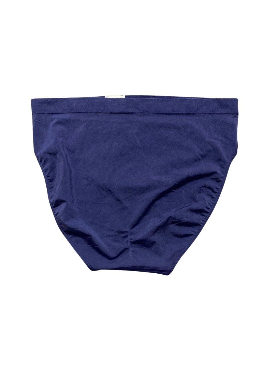 WACOAL B-Smooth Seamless Full Coverage Hi-Cut Brief Panty SKIPPER BLUE 3XL