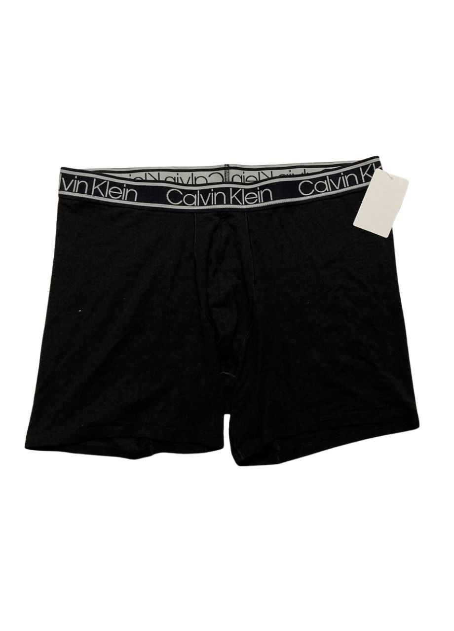 NWD CALVIN KLEIN logo-waistband boxers BLACK L