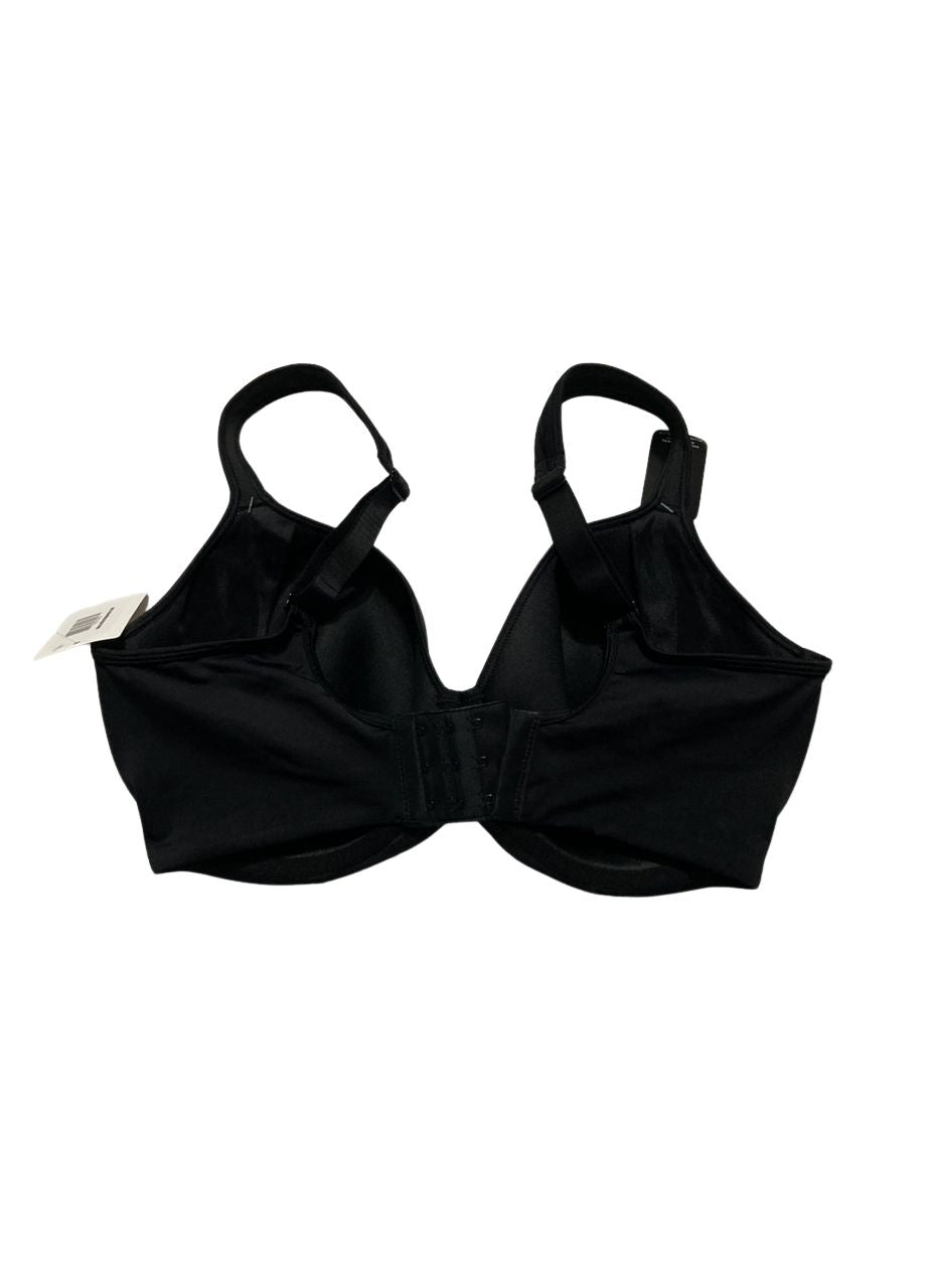 BALI One Smooth U Ultra Light Minimizer Underwire Bra BLACK 34DDD