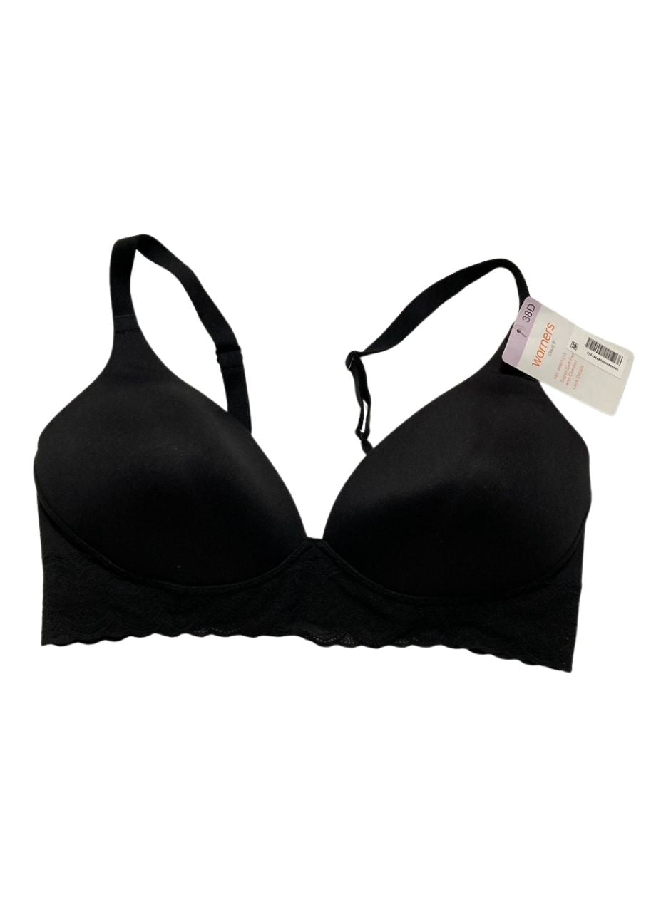 WARNER'S Cloud 9 Wirefree Triangle BLACK 38D