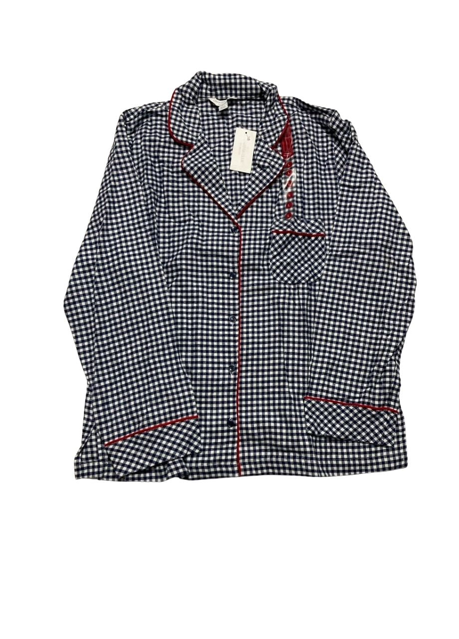 CHARTER CLUB 2-pc. Cotton Flannel Packaged Pajamas Set GINGHAM CHECK L
