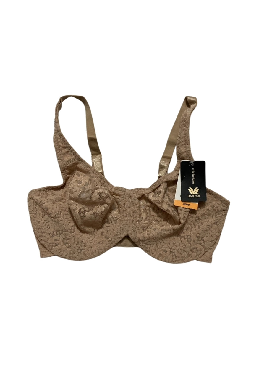 WACOAL Halo Lace Unlined Full Coverage Underwire Bra TOAST 32DD