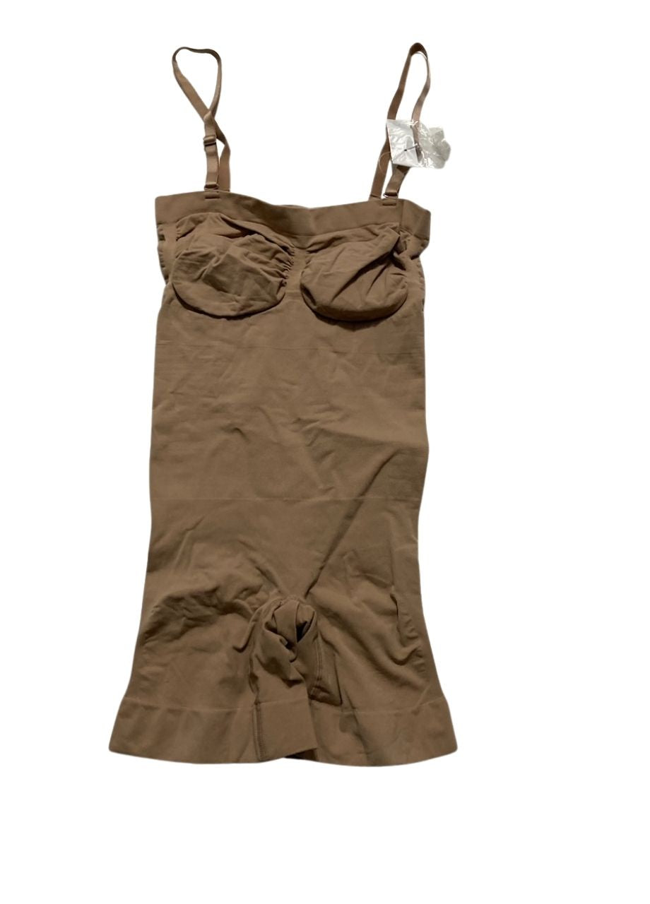 SHAPERX Strapless Shorts Bodysuit Tummy Control Seamless Sculpt Body SIENNA S/M