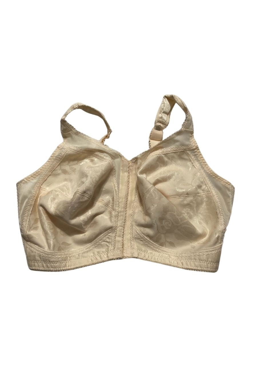 PLAYTEX 19 Hour Front-Close Wireless Bra LIGHT BEIGE 38DDD