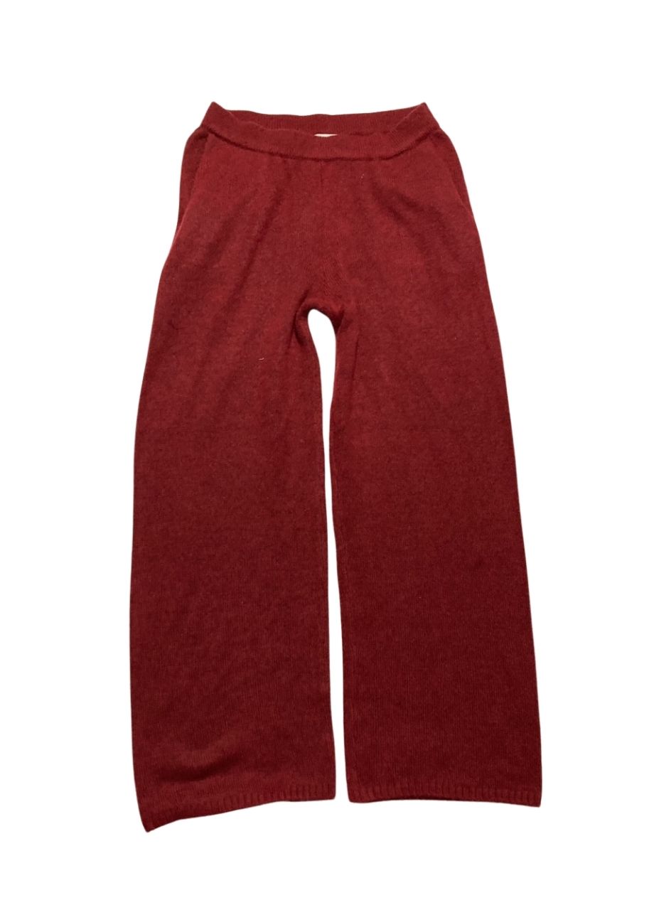 STATE OF DAY Cable Jogger Pajama Bottom RED S