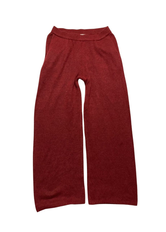 STATE OF DAY Cable Jogger Pajama Bottom RED S