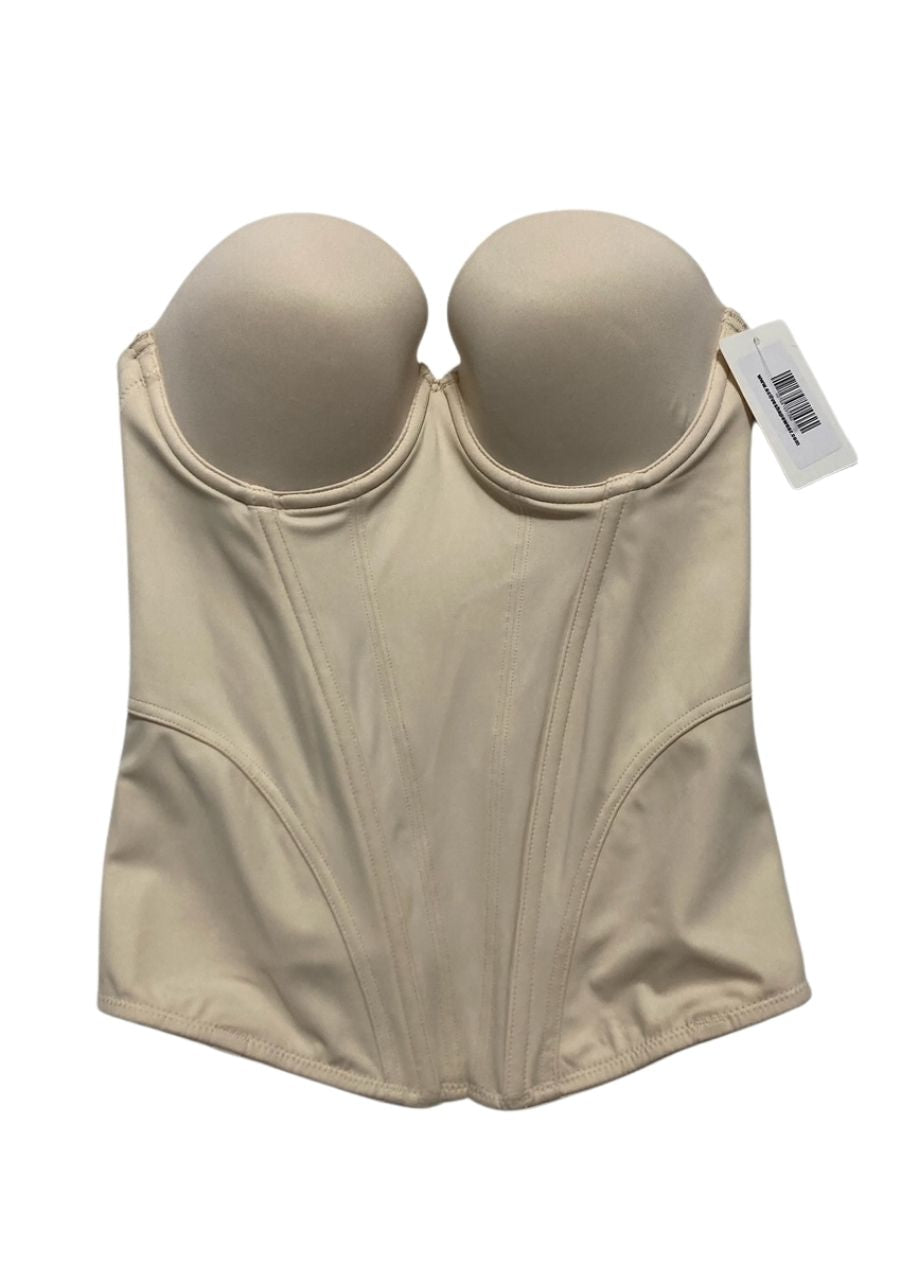 JEZEBEL Caress Bustier Bra NUDE 34B
