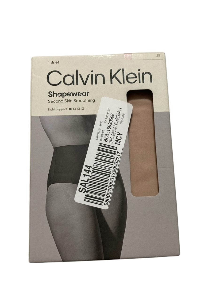 CALVIN KLEIN Shapewear Second Skin Smoothing High-waist Brief CEDAR L