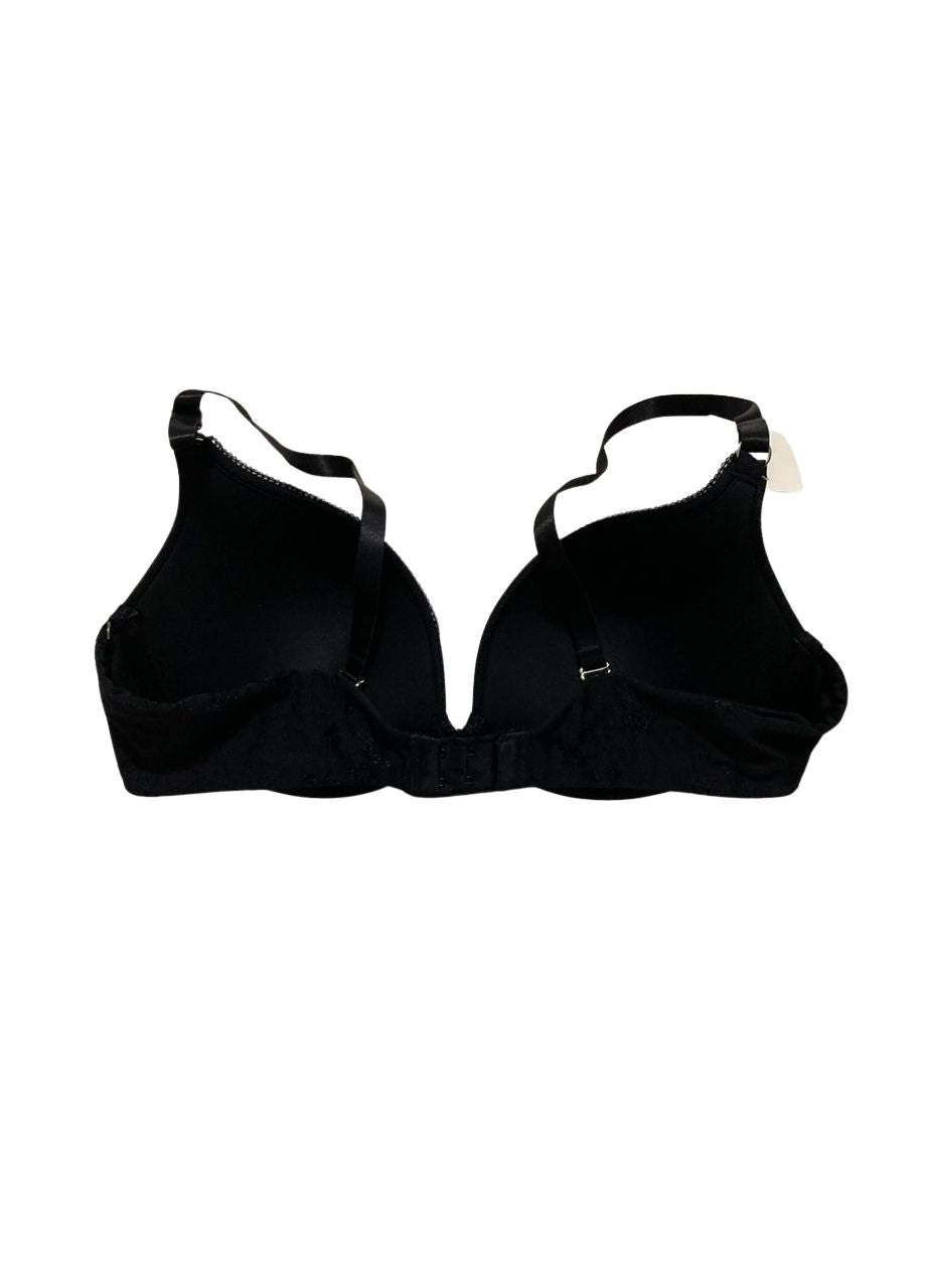 VANITY FAIR Push Up Bra Adds Up to One Full Cup Size Underwire BLACK 38C
