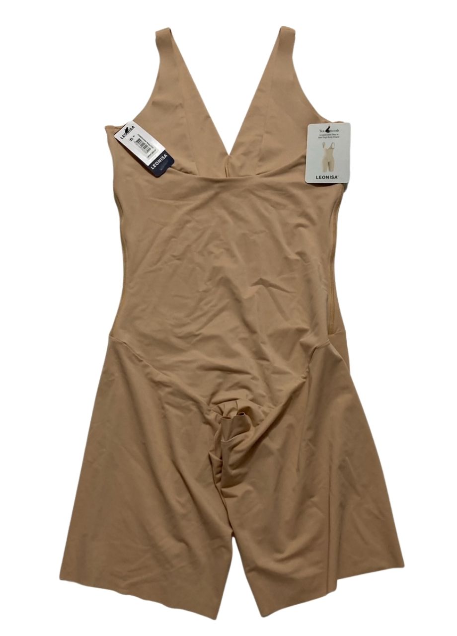 LEONISA Bodysuit Shaper BEIGE M
