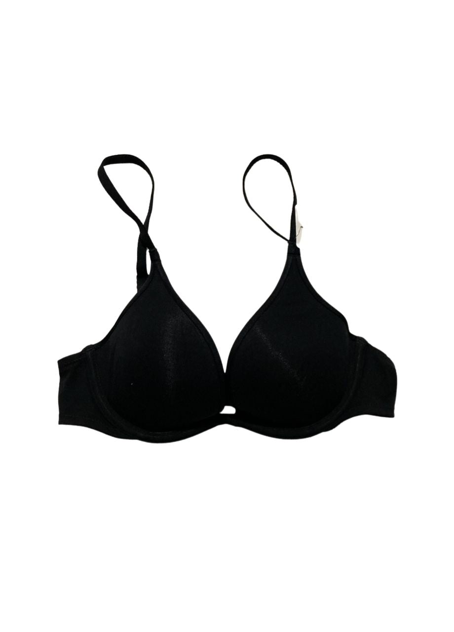 B.TEMPT´D Cotton to a Tee Plunge Convertible T-Shirt Bra BLACK 32B