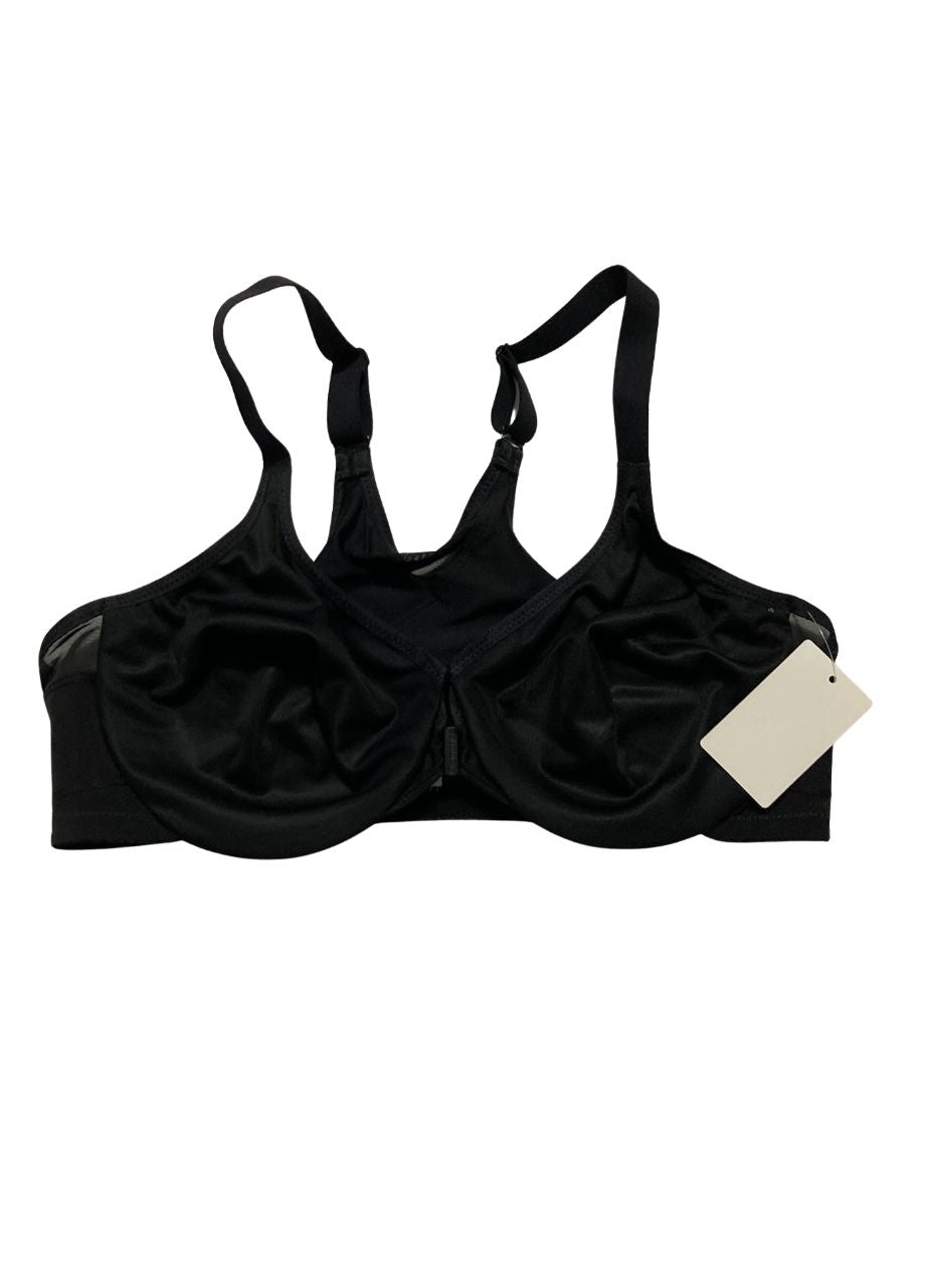 GLAMORISE Posture Back Wonderwire Bra Underwire BLACK 38D