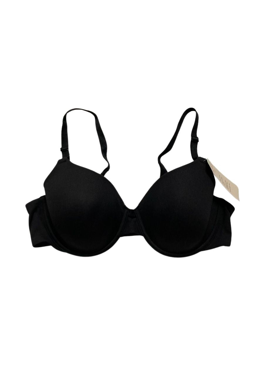 WARNER'S Super Soft Underwire Lightly Lined T-Shirt Bra BLACK 36B
