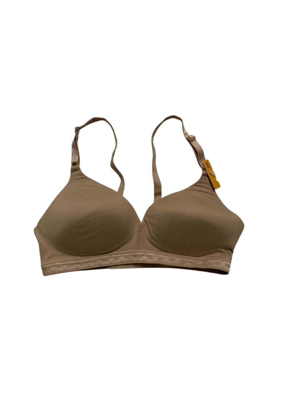 WARNER'S Super Soft Wireless Lightly Lined Comfort Bra TOASTED ALMOND 36A