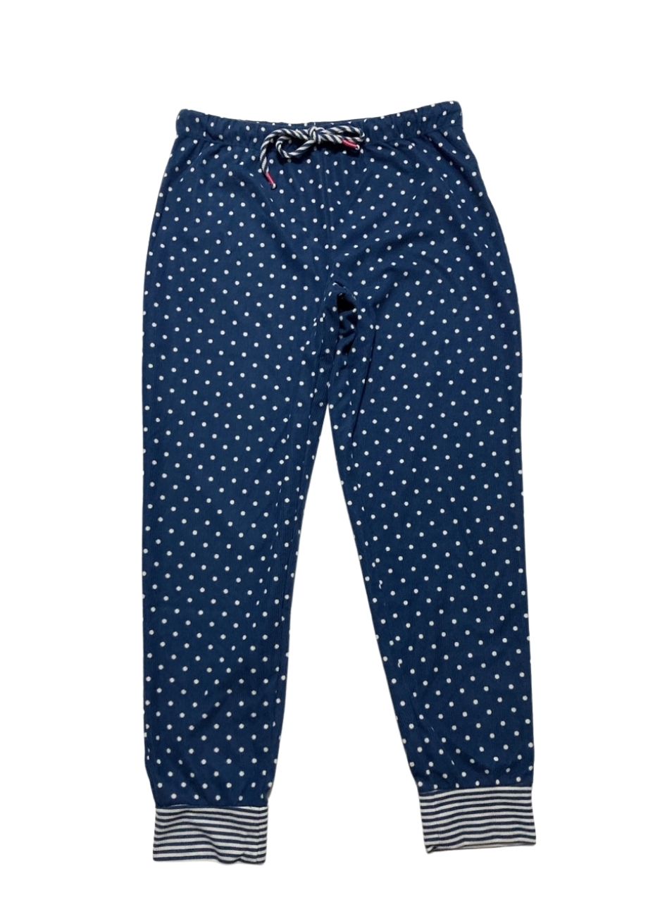 CUDDL DUDS Long Sleeve with Jogger Pajama Set BLUE M
