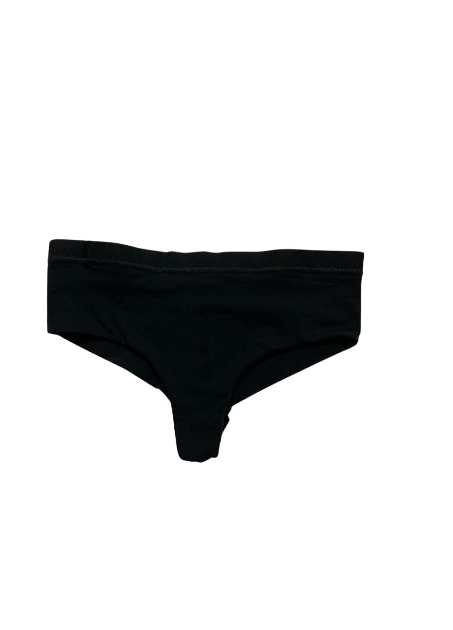 LEONISA Ultra-Light Lace Waistband Panties BLACK ONE SIZE