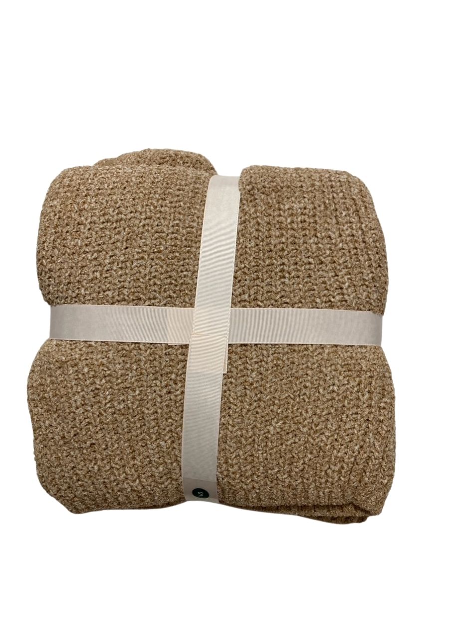 STATE OF DAY Brown Waffle Knit Lounge Set BROWN