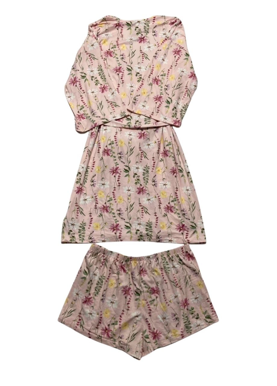 FLORA NIKROOZ Sabrina Printed Travelset 2 Pieces SHELL PINK S